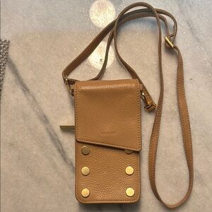 Hammitt Tan Leather Crossbody Phone Bag